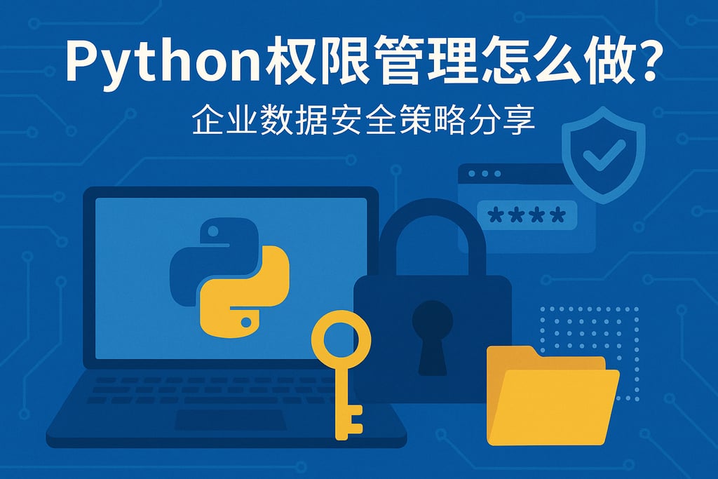 Python权限管理怎么做？企业数据安全策略分享