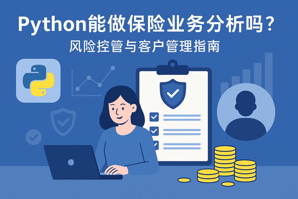 Python能做保险业务分析吗？风险控管与客户管理指南