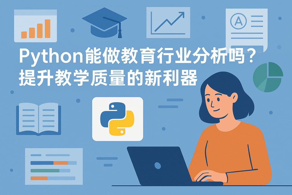 Python能做教育行业分析吗？提升教学质量的新利器