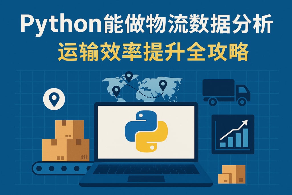 Python能做物流数据分析吗？运输效率提升全攻略