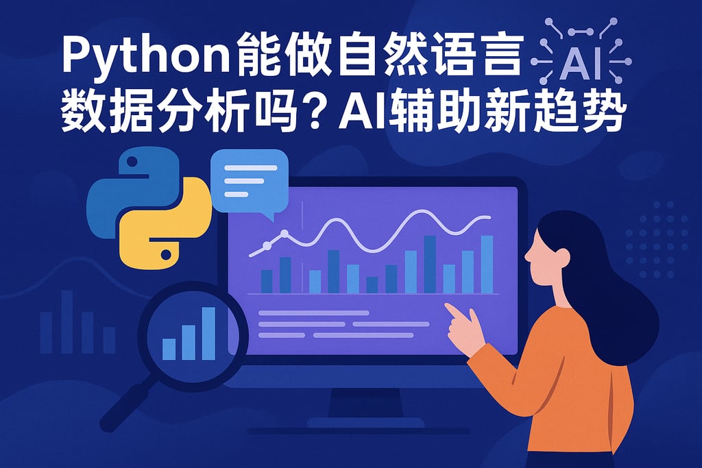 Python能做自然语言数据分析吗？AI辅助新趋势解读