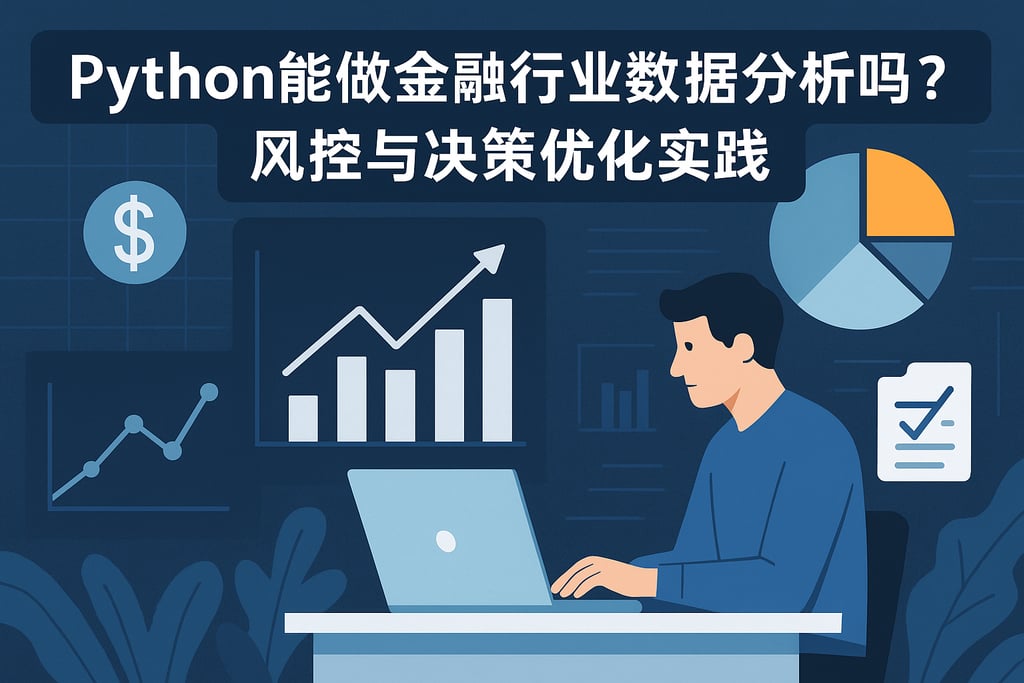 Python能做金融行业数据分析吗？风控与决策优化实践
