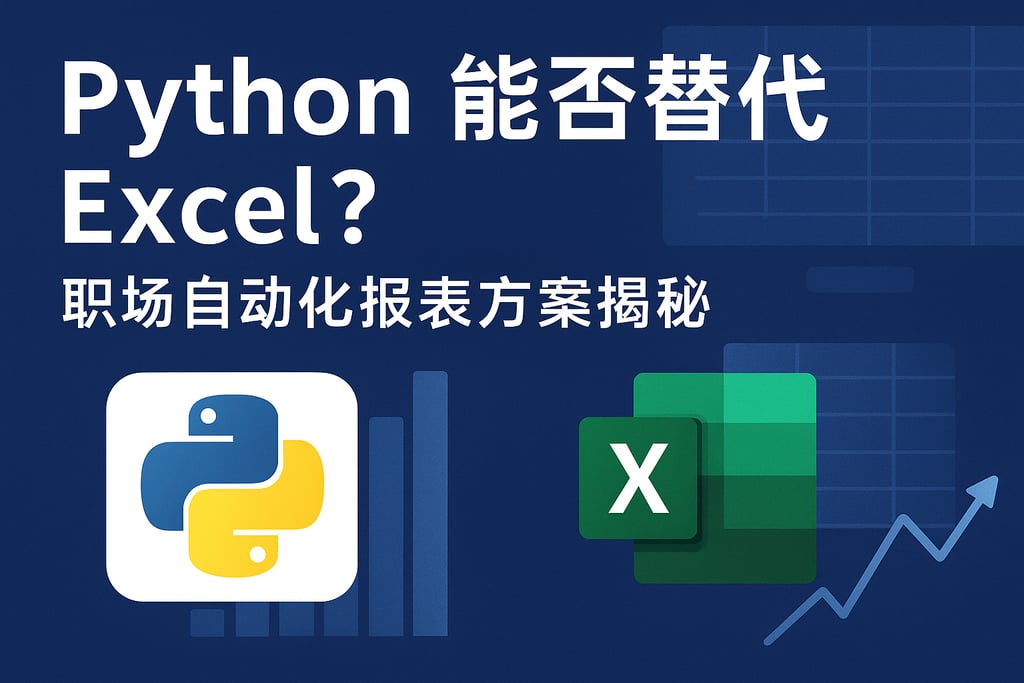 Python能否替代Excel？职场自动化报表方案揭秘