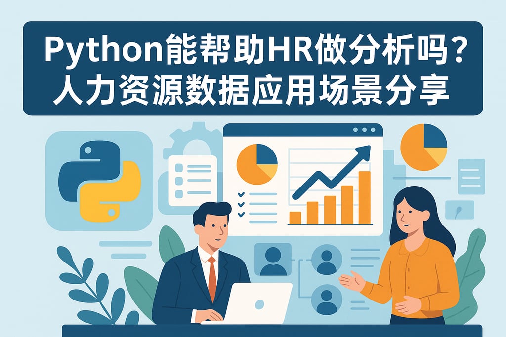 Python能帮助HR做分析吗？人力资源数据应用场景分享
