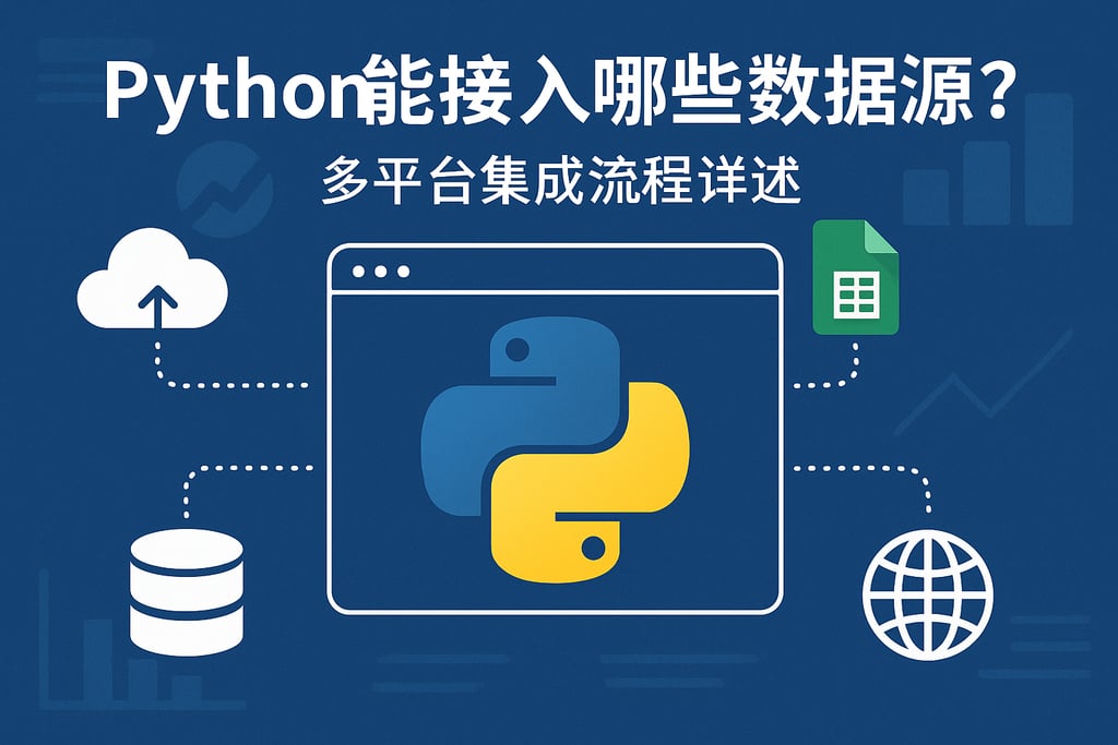 Python能接入哪些数据源？多平台集成流程详述