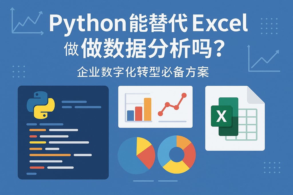 Python能替代Excel做数据分析吗？企业数字化转型必备方案