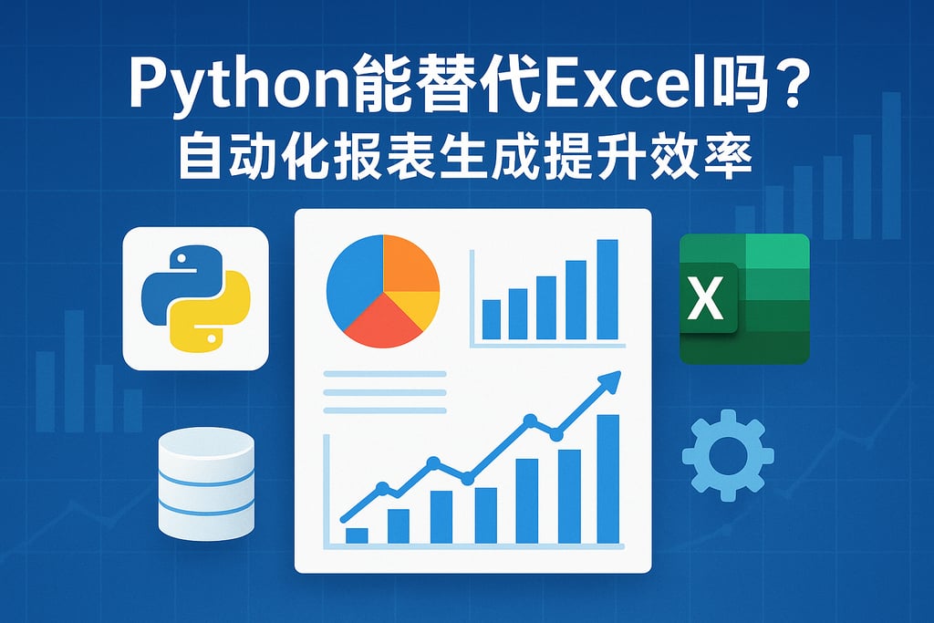 Python能替代Excel吗？自动化报表生成提升效率