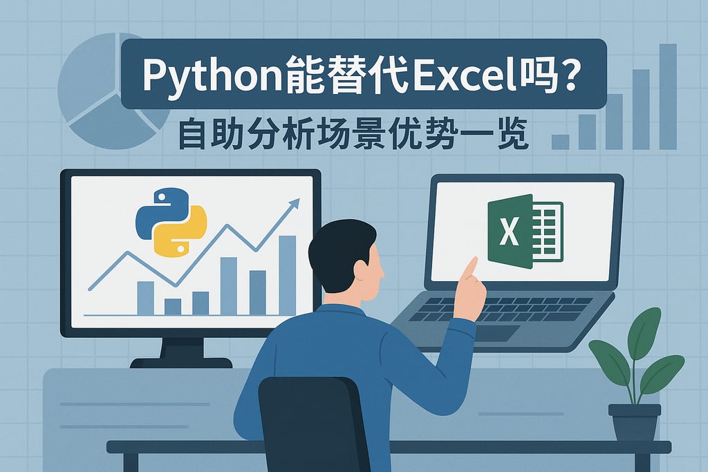 Python能替代Excel吗？自助分析场景优势一览