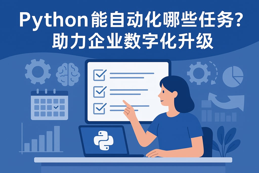 Python能自动化哪些任务？助力企业数字化升级