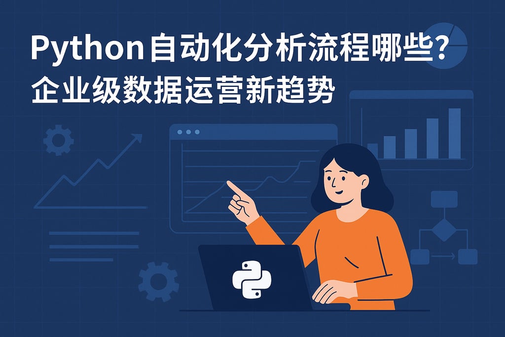 Python自动化分析流程有哪些？企业级数据运营新趋势
