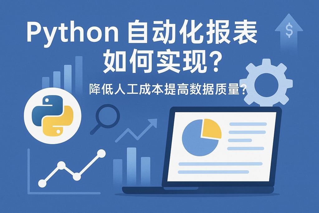 Python自动化报表如何实现？降低人工成本提高数据质量？