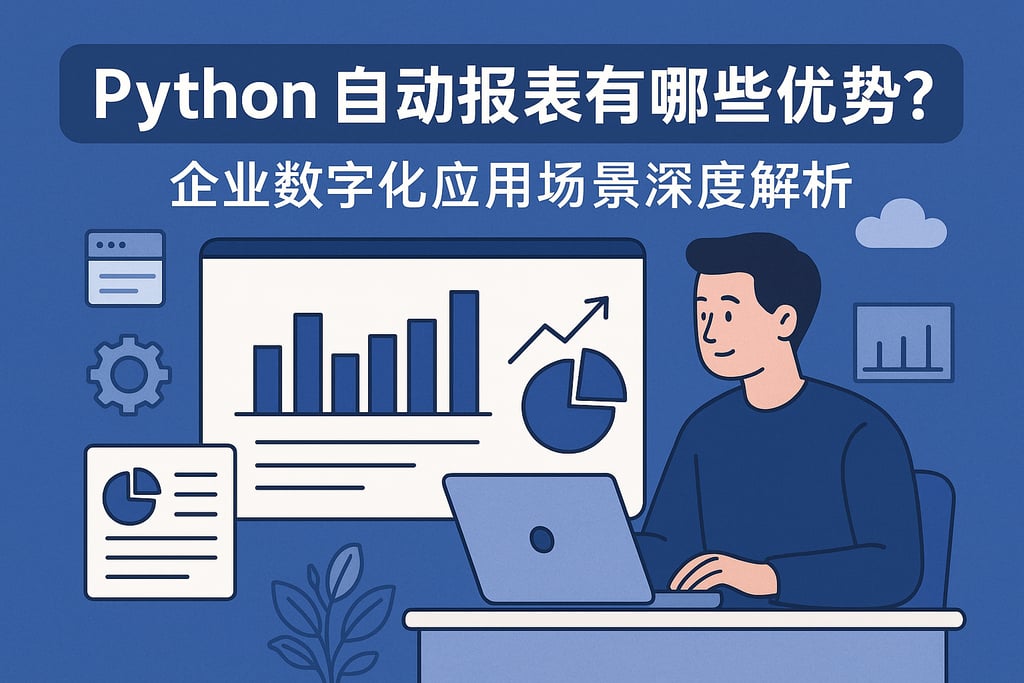 Python自动报表有哪些优势？企业数字化应用场景深度解析