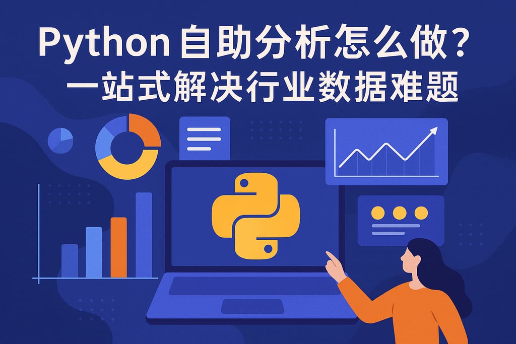 Python自助分析怎么做？一站式解决行业数据难题