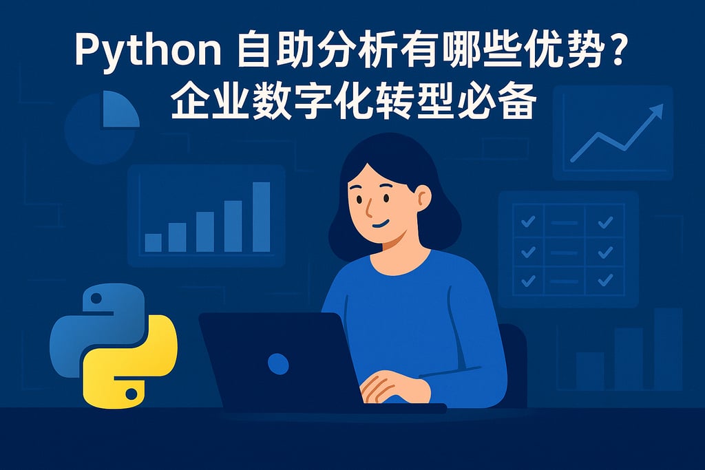 Python自助分析有哪些优势？企业数字化转型必备