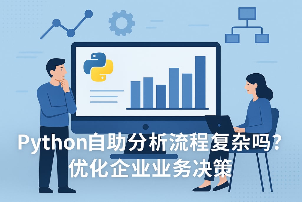 Python自助分析流程复杂吗？优化企业业务决策