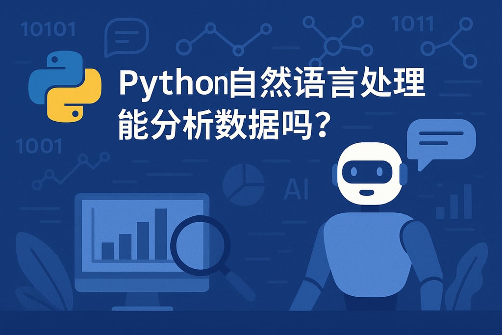 Python自然语言处理能分析数据吗？AI智能应用场景