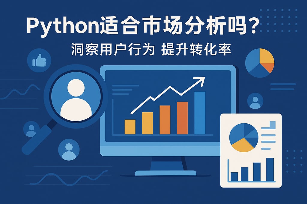 Python适合市场分析吗？洞察用户行为提升转化率