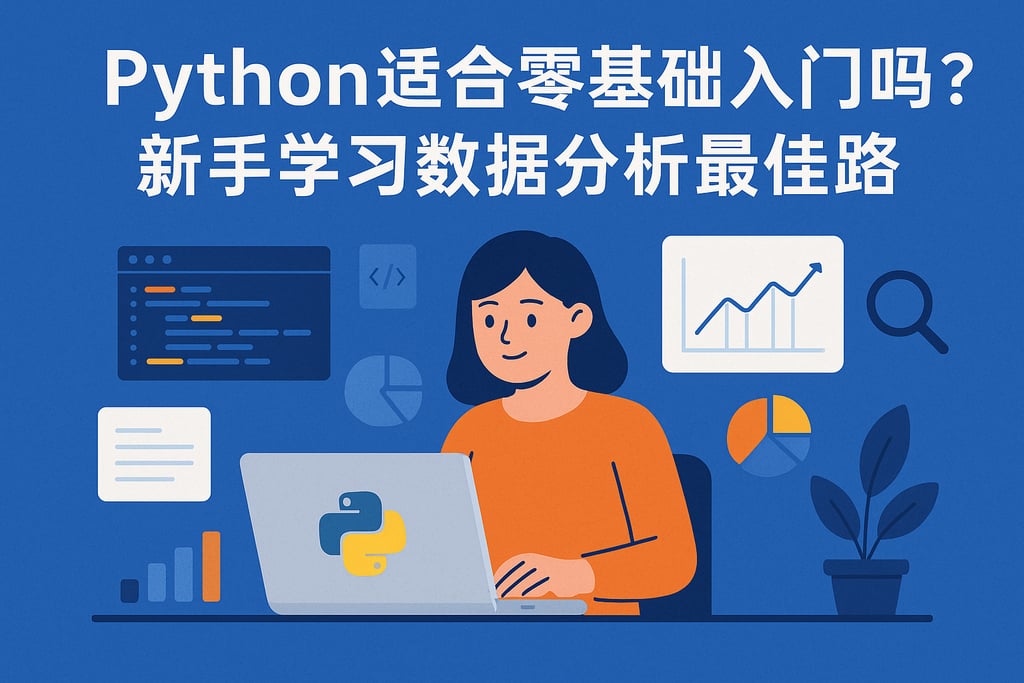 Python适合零基础入门吗？新手学习数据分析的最佳路径