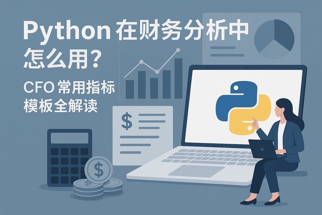 python在财务分析中怎么用？CFO常用指标模板全解读