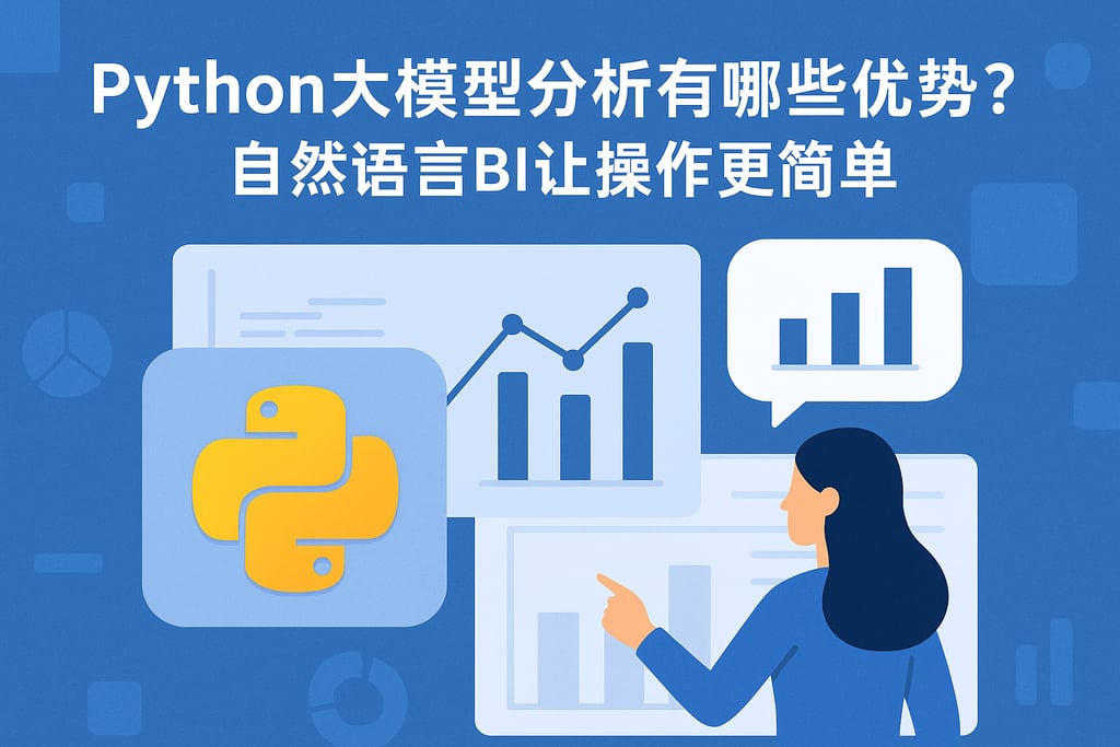 python大模型分析有哪些优势？自然语言BI让操作更简单