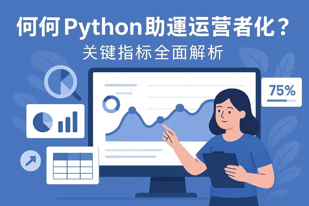 python如何帮助运营岗位分析数据？关键指标全面解析