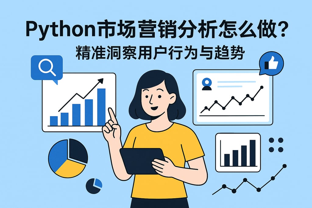 python市场营销分析怎么做？精准洞察用户行为与趋势
