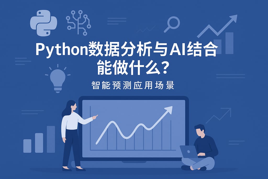 python数据分析与AI结合能做什么？智能预测应用场景