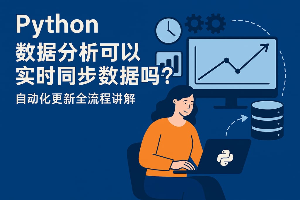 python数据分析可以实时同步数据吗？自动化更新全流程讲解