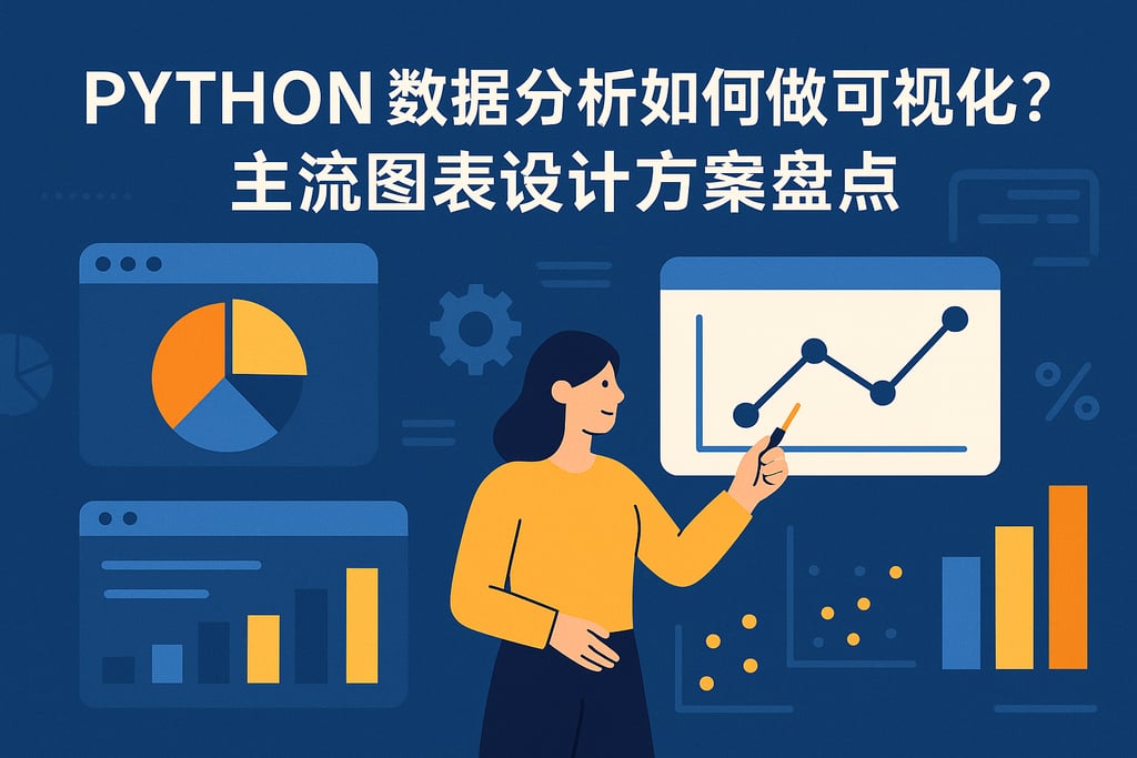 python数据分析如何做可视化？主流图表设计方案盘点