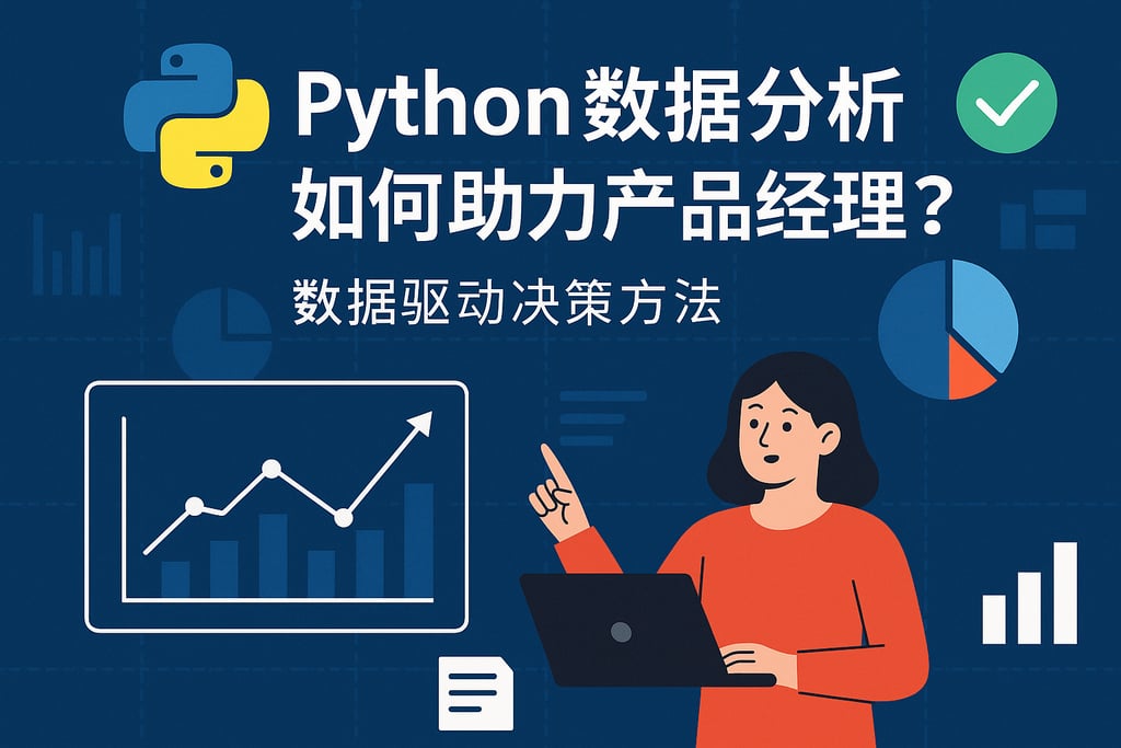 python数据分析如何助力产品经理？数据驱动决策方法