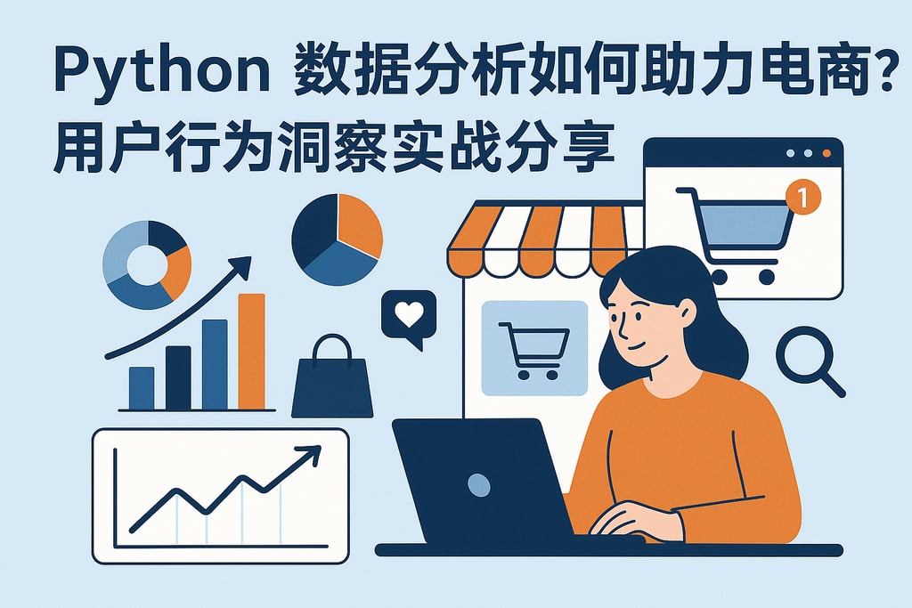 python数据分析如何助力电商？用户行为洞察实战分享