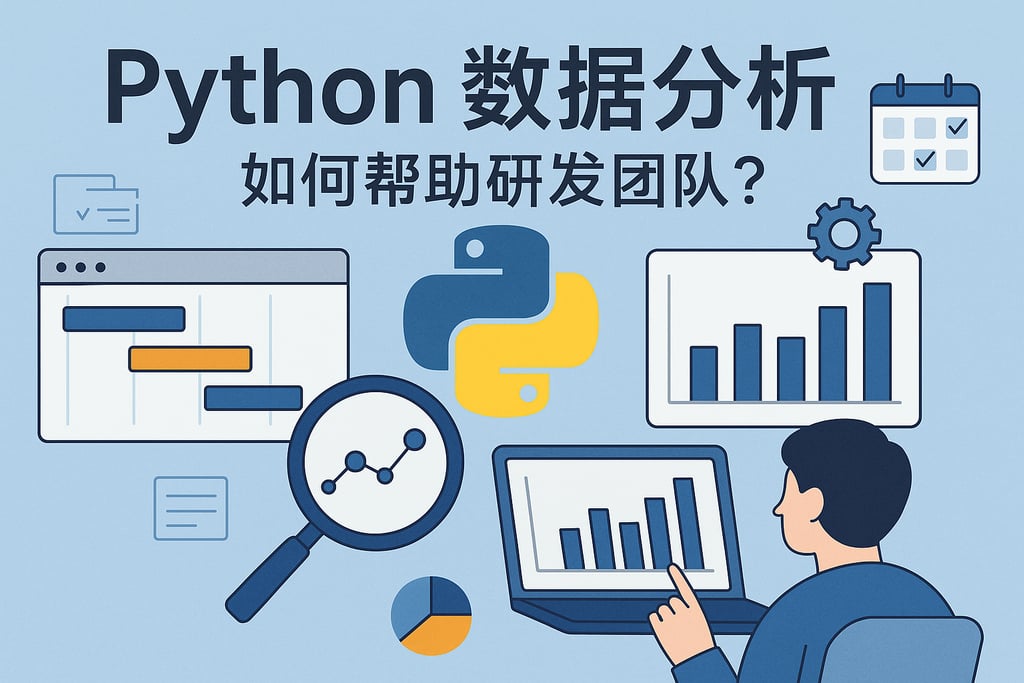 python数据分析如何帮助研发团队？项目管理数据应用