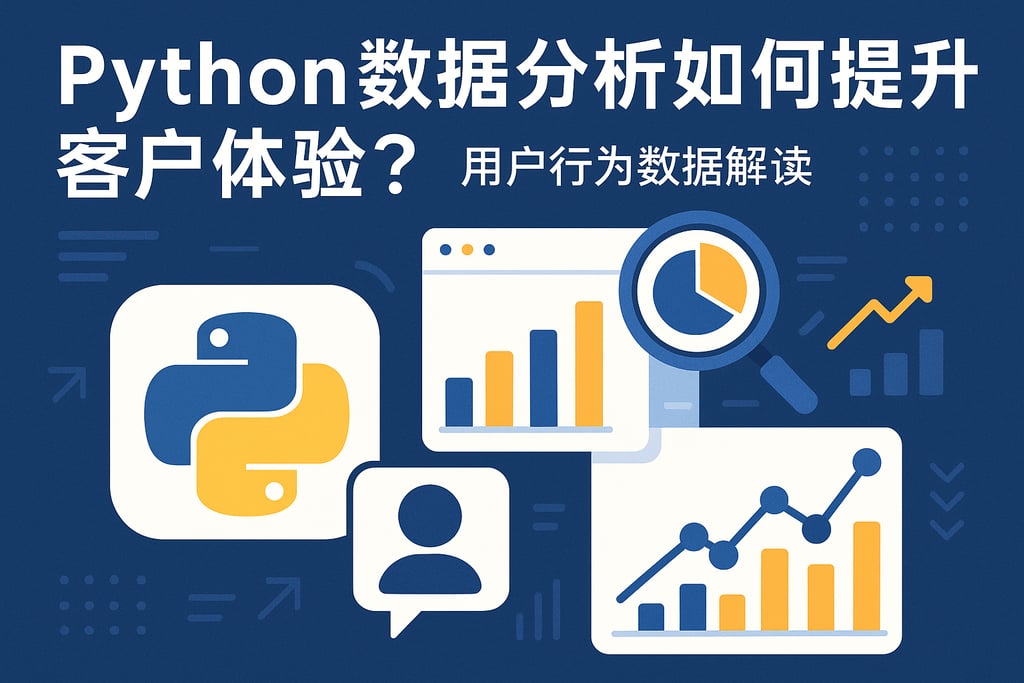 python数据分析如何提升客户体验？用户行为数据解读