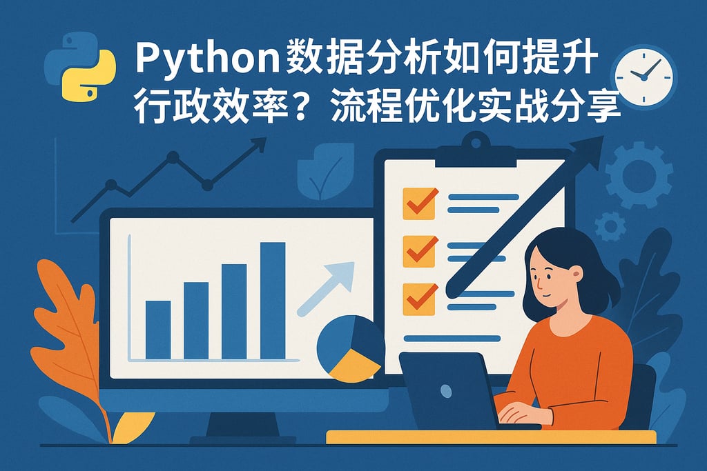 python数据分析如何提升行政效率？流程优化实战分享