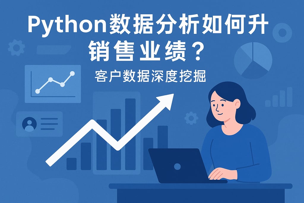 python数据分析如何提升销售业绩？客户数据深度挖掘