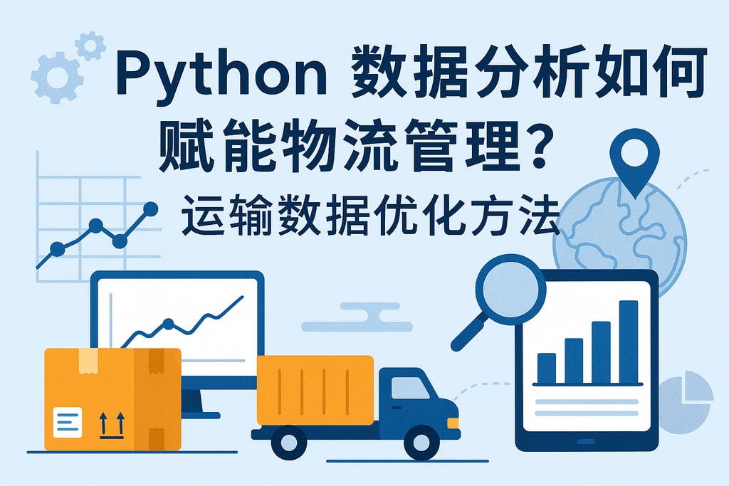 python数据分析如何赋能物流管理？运输数据优化方法