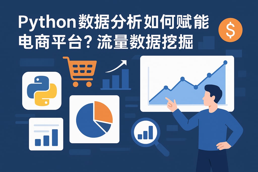 python数据分析如何赋能电商平台？流量数据挖掘技巧