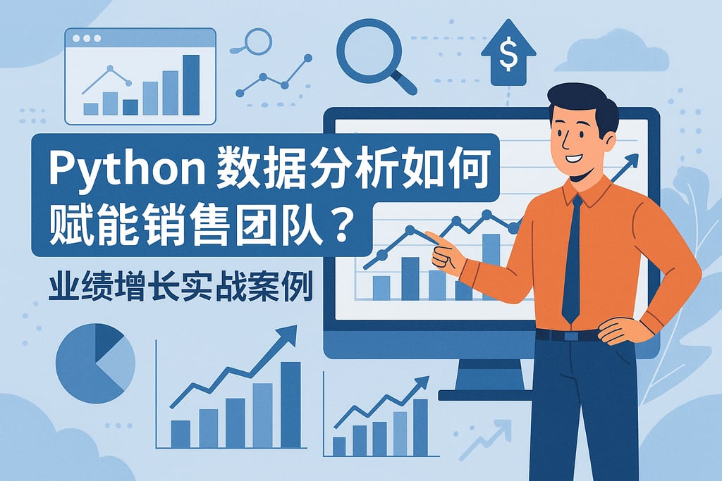 python数据分析如何赋能销售团队？业绩增长实战案例