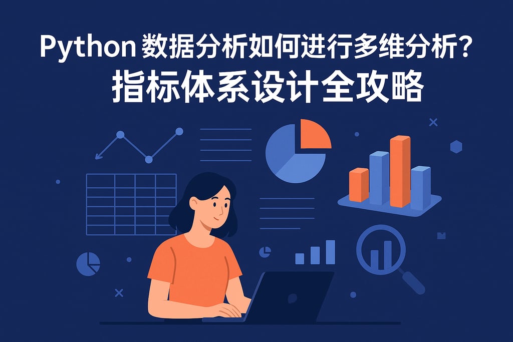 python数据分析如何进行多维分析？指标体系设计全攻略