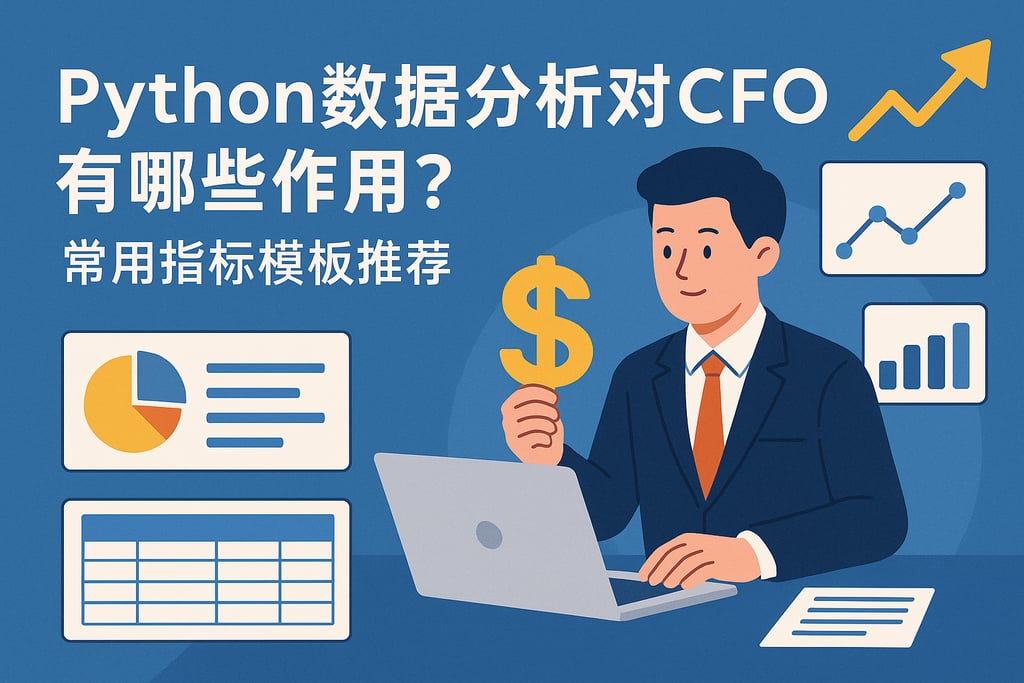 python数据分析对CFO有哪些作用？常用指标模板推荐