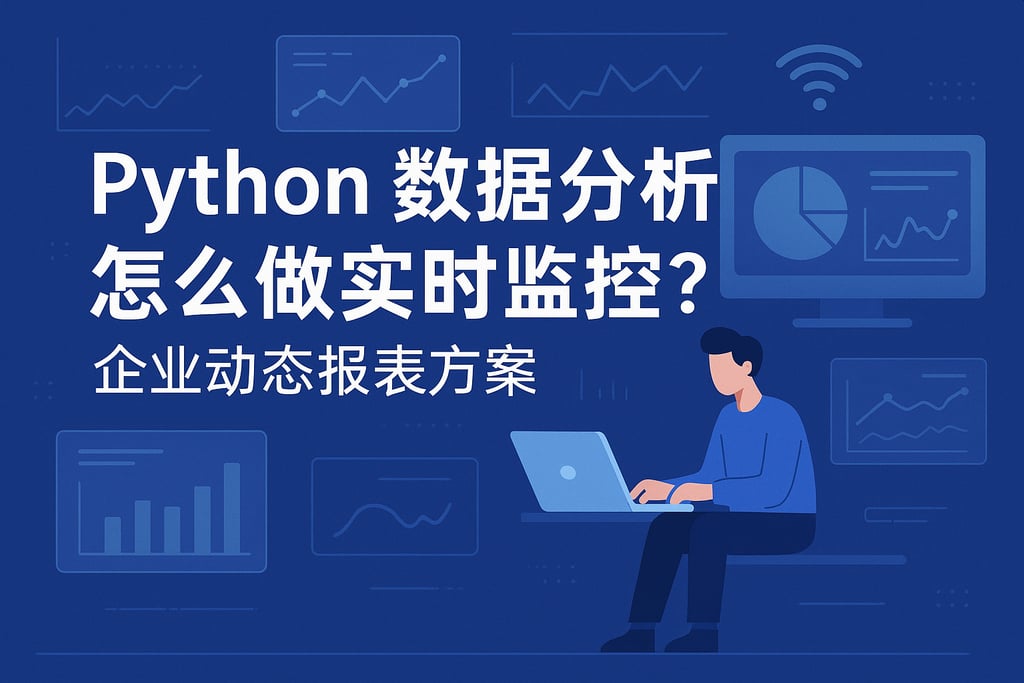 python数据分析怎么做实时监控？企业动态报表方案