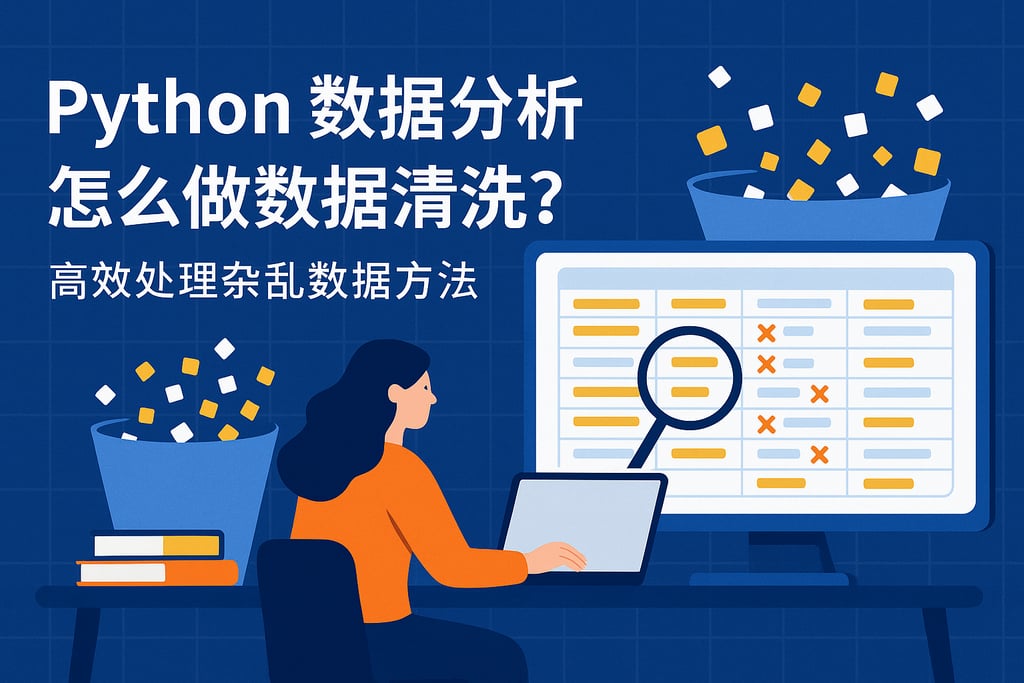 python数据分析怎么做数据清洗？高效处理杂乱数据方法