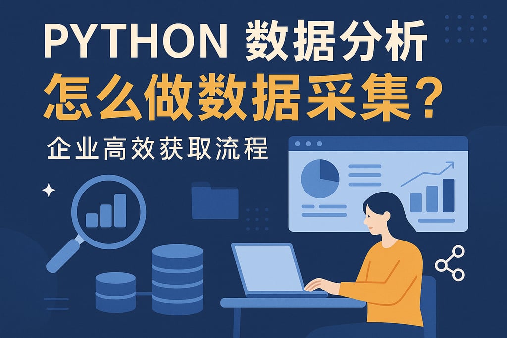 python数据分析怎么做数据采集？企业高效获取流程