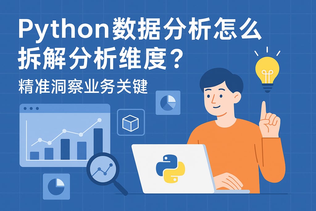 python数据分析怎么拆解分析维度？精准洞察业务关键