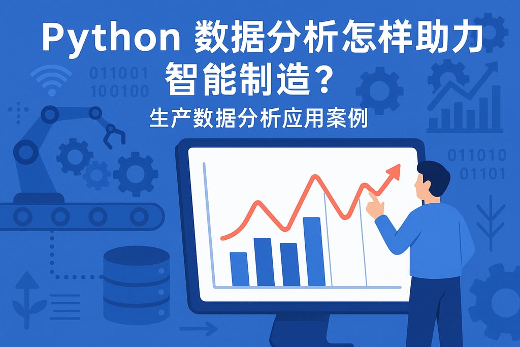 python数据分析怎样助力智能制造？生产数据分析应用案例