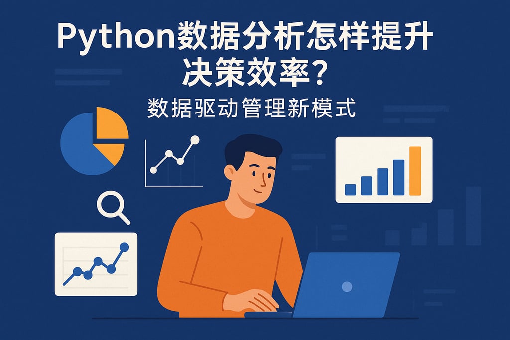 python数据分析怎样提升决策效率？数据驱动管理新模式