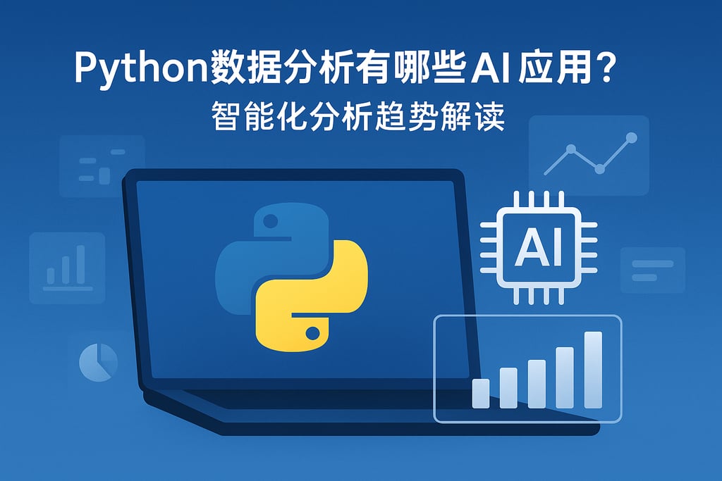 python数据分析有哪些AI应用？智能化分析趋势解读