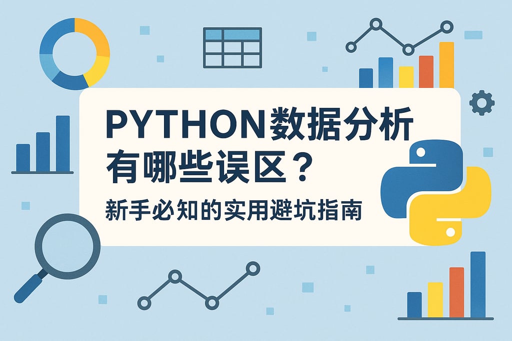 python数据分析有哪些误区？新手必知的实用避坑指南