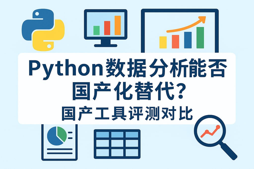 python数据分析能否国产化替代？国产工具评测对比