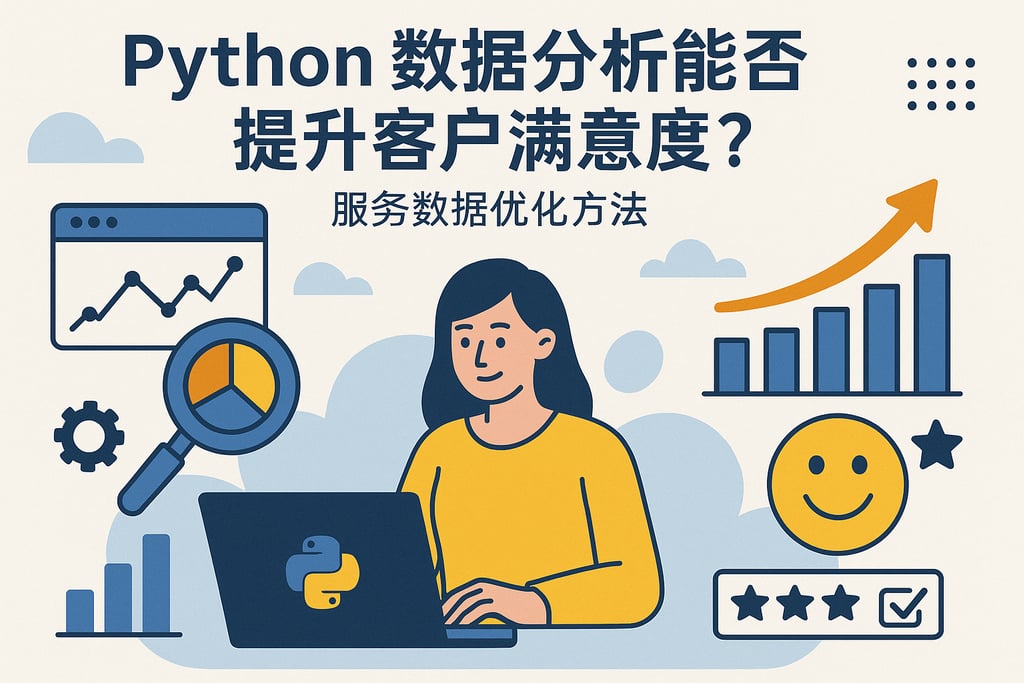 python数据分析能否提升客户满意度？服务数据优化方法